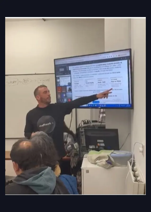Clase presencial: análisis del caso Maestro Chen en pantalla